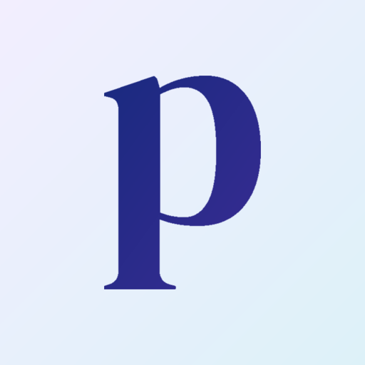 Proselle app icon: a pearl letter p